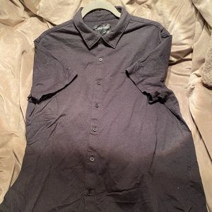 Calvin Klein Men’s Short Sleeve Dress Shirt